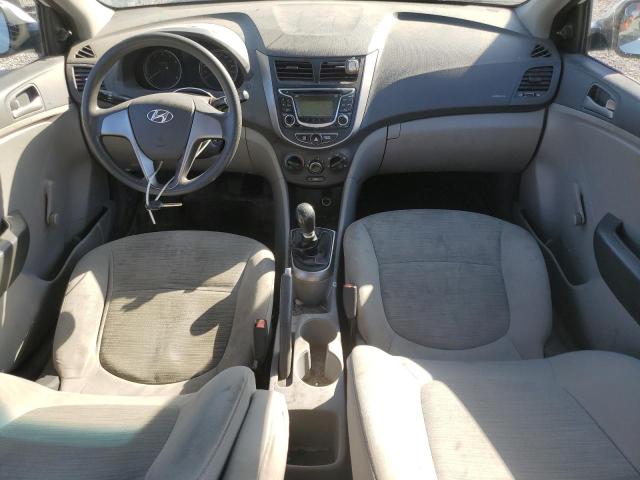 KMHCT4AEXGU953710 - 2016 HYUNDAI ACCENT SE WHITE photo 8