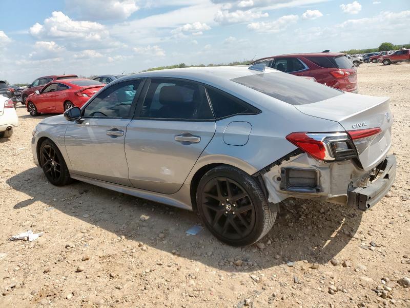 2HGFE2F52NH549990 - 2022 HONDA CIVIC SPORT SILVER photo 2