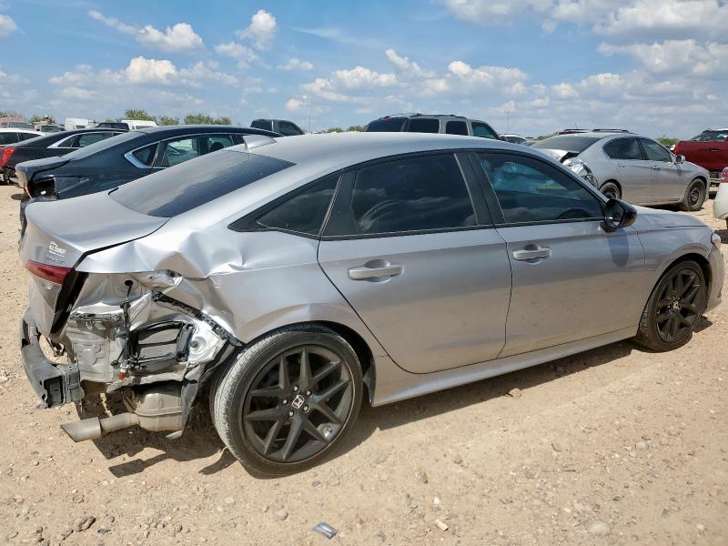 2HGFE2F52NH549990 - 2022 HONDA CIVIC SPORT SILVER photo 3