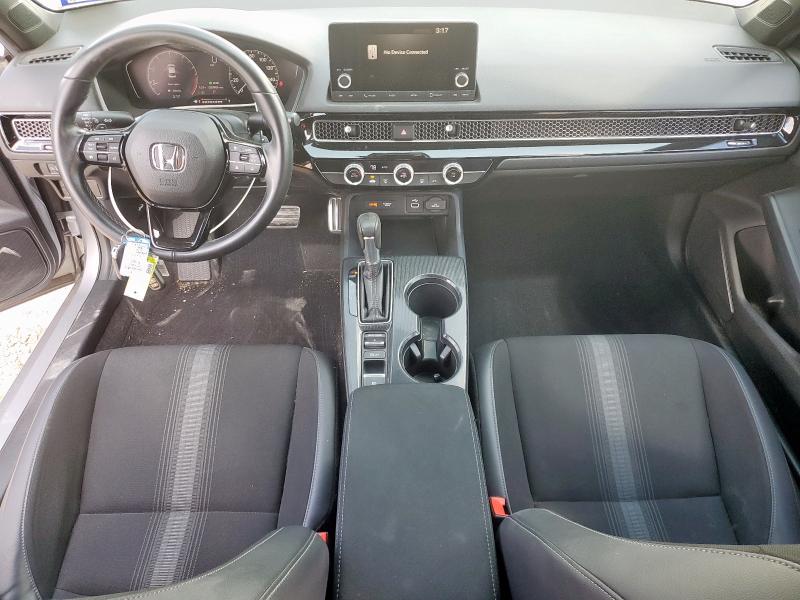 2HGFE2F52NH549990 - 2022 HONDA CIVIC SPORT SILVER photo 8