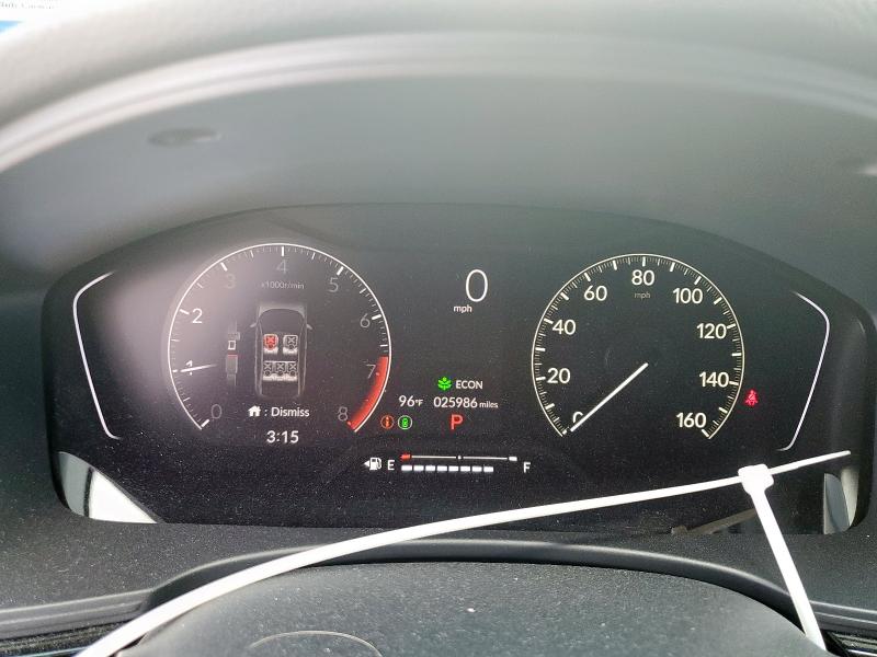 2HGFE2F52NH549990 - 2022 HONDA CIVIC SPORT SILVER photo 9