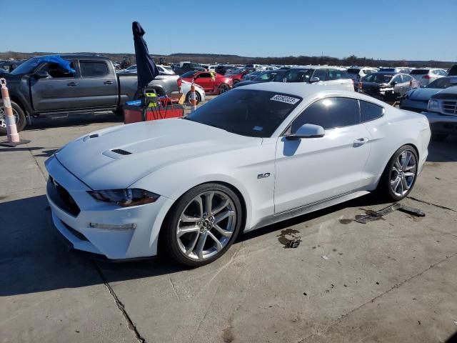 1FA6P8CF4N5123658 - 2022 FORD MUSTANG GT WHITE photo 1