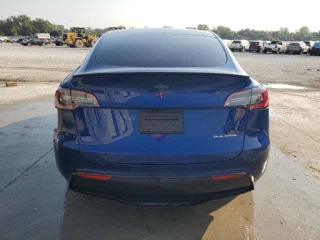 7SAYGDEE2RA233760 - 2024 TESLA MODEL Y BLUE photo 6