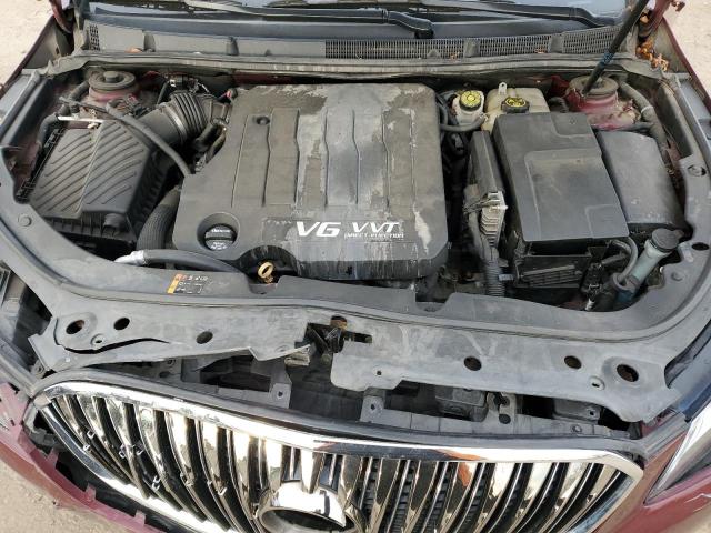 1G4G45G37GF176207 - 2016 BUICK LACROSSE SPORT TOURING BURGUNDY photo 11