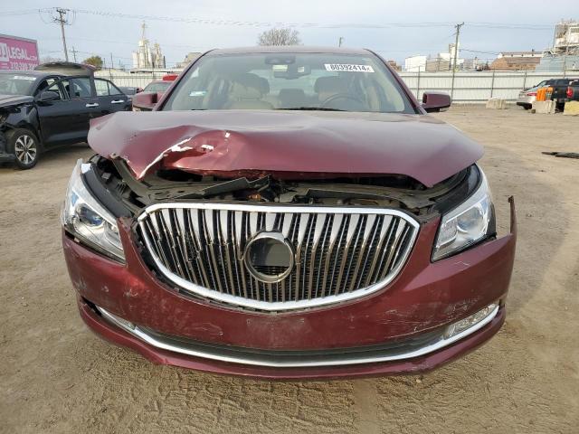 1G4G45G37GF176207 - 2016 BUICK LACROSSE SPORT TOURING BURGUNDY photo 5