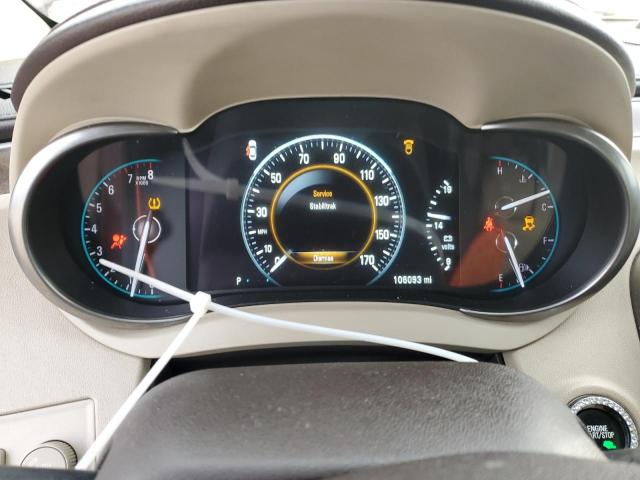 1G4G45G37GF176207 - 2016 BUICK LACROSSE SPORT TOURING BURGUNDY photo 9