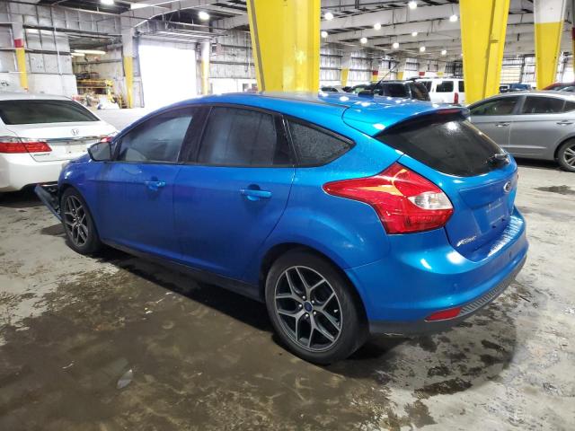 1FADP3K28DL222325 - 2013 FORD FOCUS SE BLUE photo 2