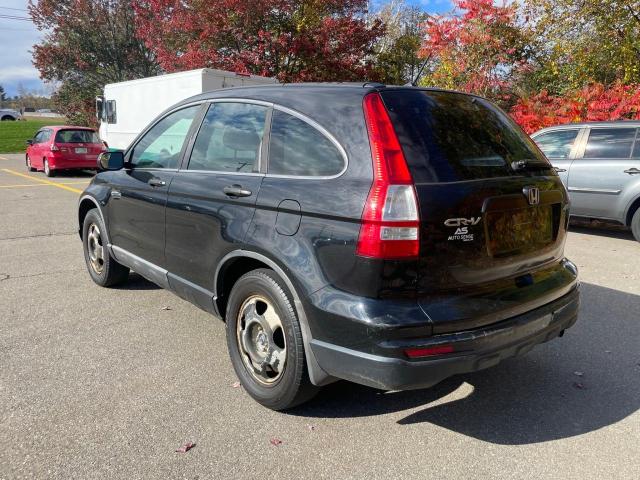 5J6RE4H33AL030120 - 2010 HONDA CR-V LX BLACK photo 3