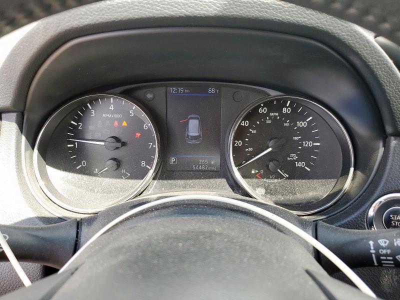 KNMAT2MT7KP552343 - 2019 NISSAN ROGUE S WHITE photo 9