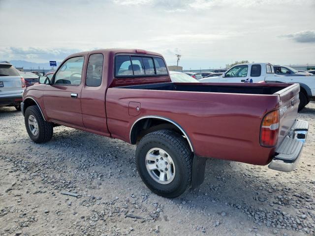 4TASM92N6XZ446746 - 1999 TOYOTA TACOMA XTRACAB PRERUNNER Темно-червоний фото 2