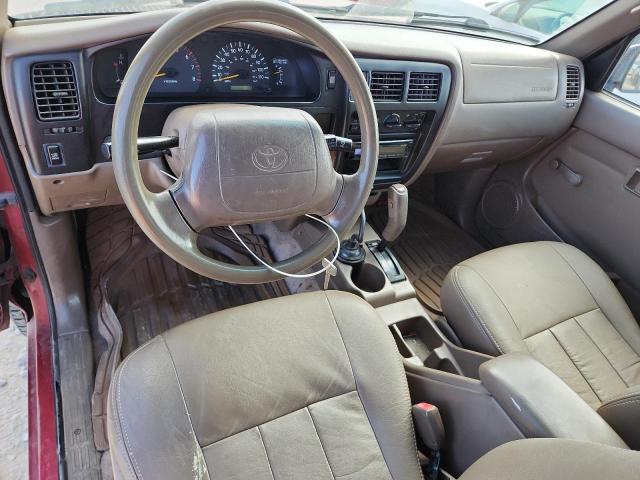 4TASM92N6XZ446746 - 1999 TOYOTA TACOMA XTRACAB PRERUNNER Темно-червоний фото 8