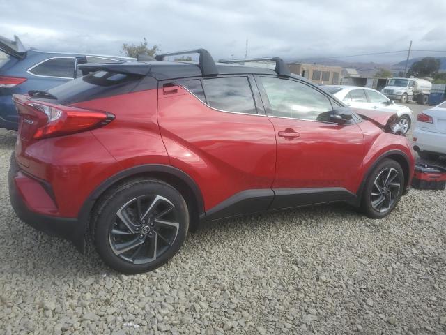 JTNKHMBX4L1081548 - 2020 TOYOTA C-HR XLE RED photo 3