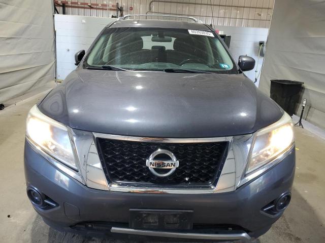 5N1AR2MM3EC680142 - 2014 NISSAN PATHFINDER S GRAY photo 5
