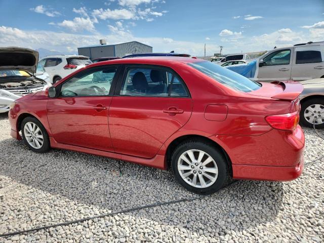 1NXBU4EE3AZ270029 - 2010 TOYOTA COROLLA BASE RED photo 2