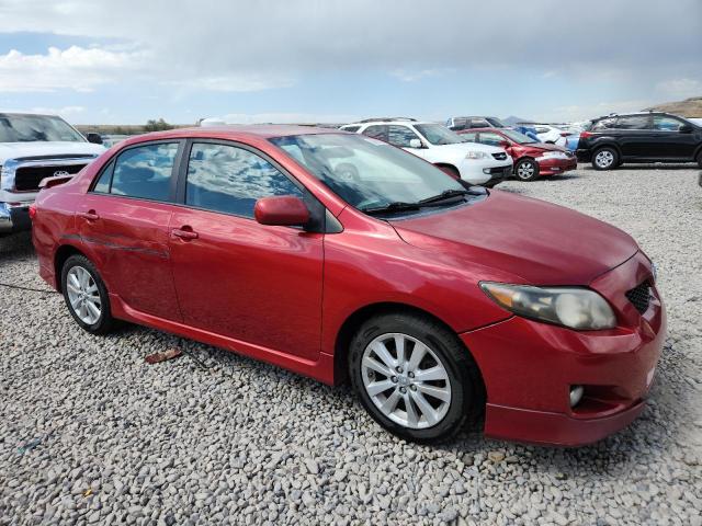 1NXBU4EE3AZ270029 - 2010 TOYOTA COROLLA BASE RED photo 4