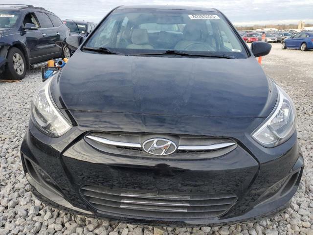 KMHCT5AE7HU301439 - 2017 HYUNDAI ACCENT SE BLACK photo 5