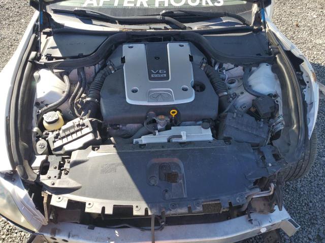 JN1CV6EK0AM104254 - 2010 INFINITI G37 BASE WHITE photo 11