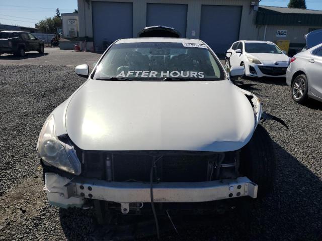 JN1CV6EK0AM104254 - 2010 INFINITI G37 BASE WHITE photo 5