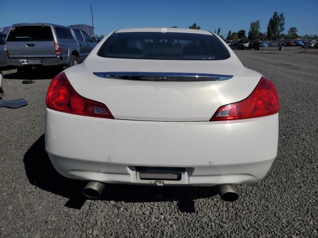 JN1CV6EK0AM104254 - 2010 INFINITI G37 BASE WHITE photo 6