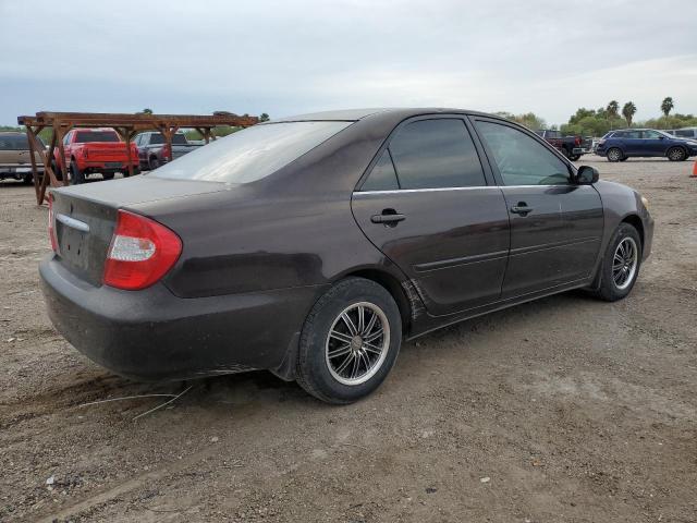 JTDBE32K920040140 - 2002 TOYOTA CAMRY LE BROWN photo 3