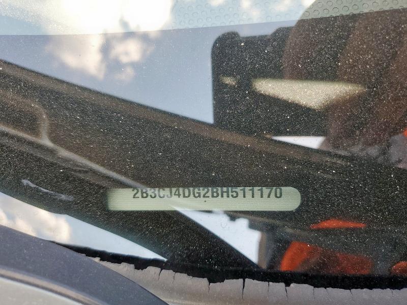 2B3CJ4DG2BH511170 - 2011 DODGE CHALLENGER BLACK photo 13