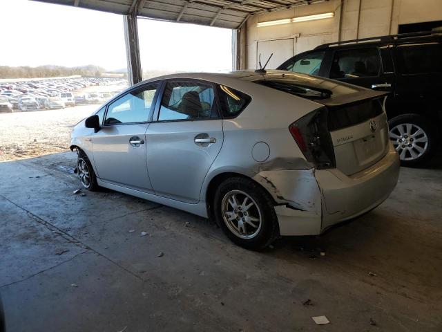 JTDKN3DUXA0027765 - 2010 TOYOTA PRIUS SILVER photo 2