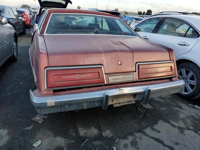 9J87F140868 - 1979 FORD THUNDERBIR RED photo 6