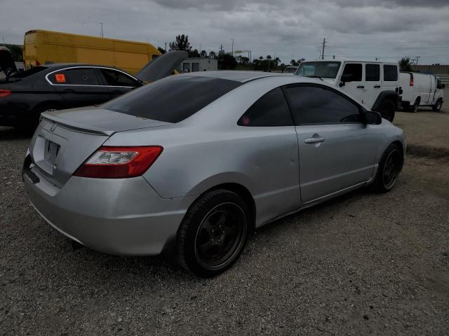 2HGFG12677H583610 - 2007 HONDA CIVIC LX SILVER photo 3