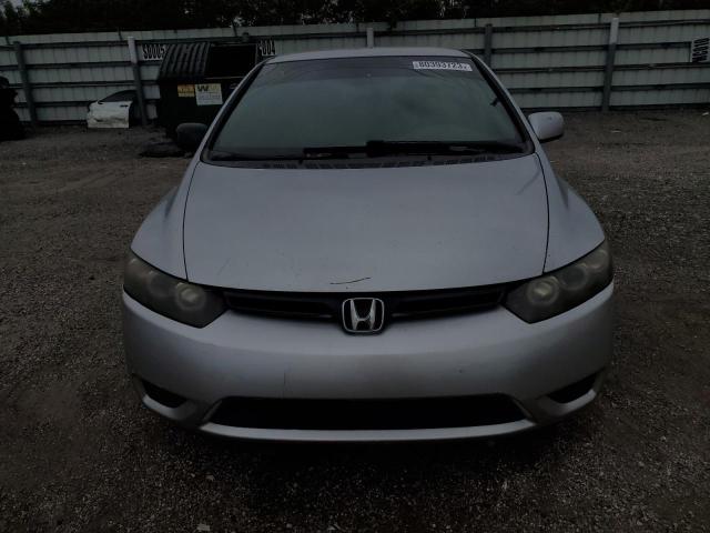 2HGFG12677H583610 - 2007 HONDA CIVIC LX SILVER photo 5