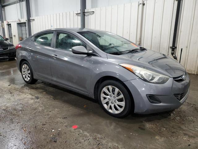 5NPDH4AE9CH127252 - 2012 HYUNDAI ELANTRA GLS SILVER photo 4