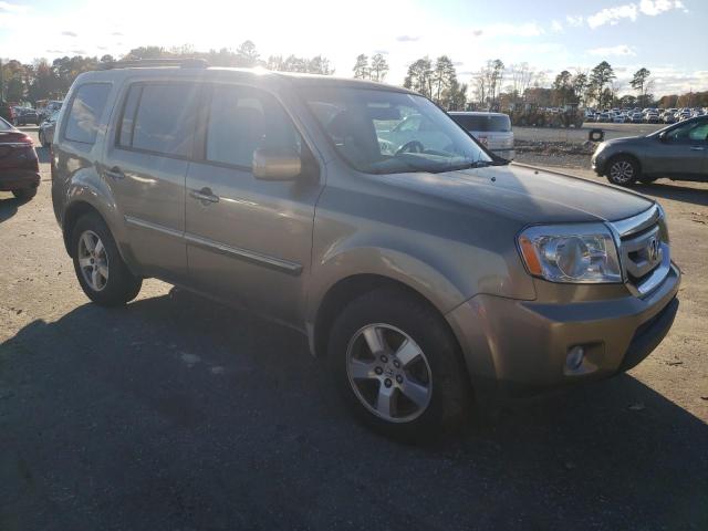 5FNYF38539B012466 - 2009 HONDA PILOT EXL TAN photo 4