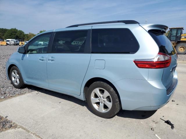 5TDKK3DC8FS665629 - 2015 TOYOTA SIENNA LE BLUE photo 2