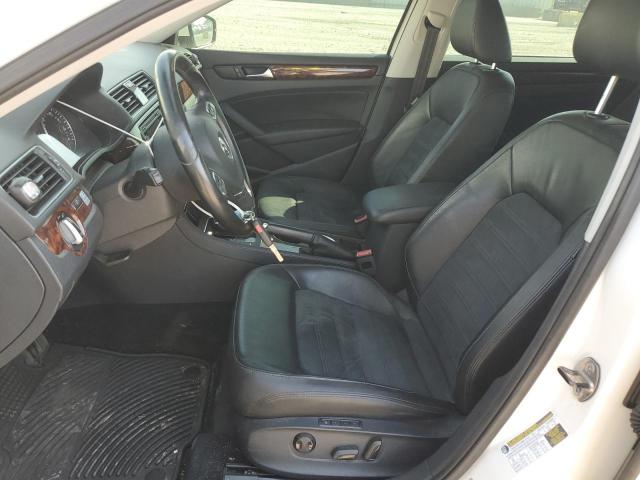 1VWCN7A33DC086079 - 2013 VOLKSWAGEN PASSAT SEL Blanc photo 7