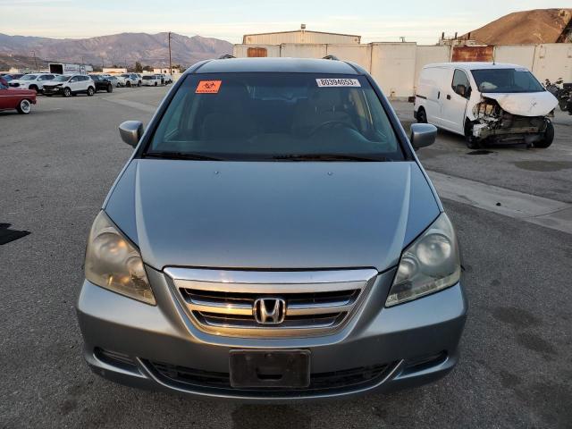 5FNRL38435B046700 - 2005 HONDA ODYSSEY EX GRAY photo 5