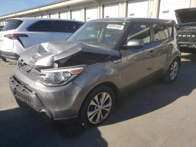 KNDJP3A51F7170699 - 2015 KIA SOUL + GRAY photo 1