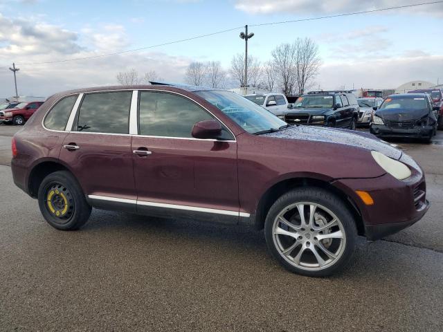 WP1AB29P64LA69255 - 2004 PORSCHE CAYENNE S RED photo 4