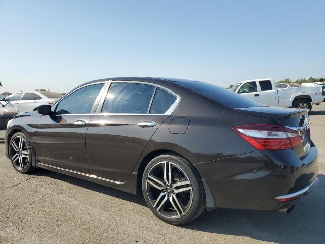 1HGCR2F51GA241931 - 2016 HONDA ACCORD SPORT BROWN photo 2