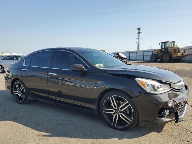 1HGCR2F51GA241931 - 2016 HONDA ACCORD SPORT BROWN photo 4