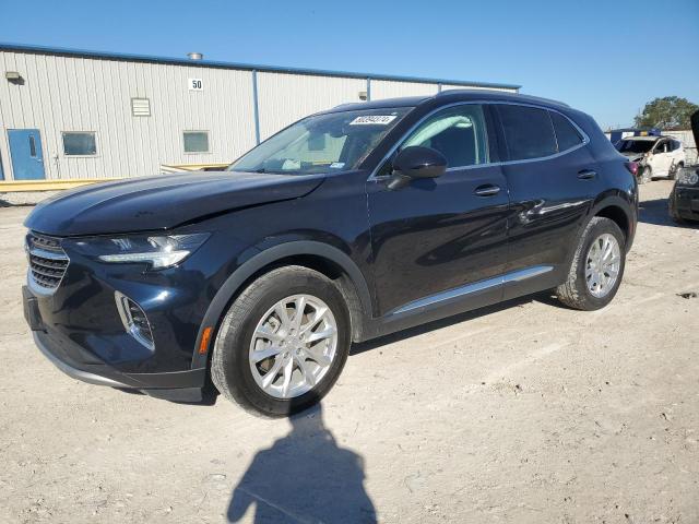 LRBAZLR45MD177299 - 2021 BUICK ENVISION PREFERRED შავი ფოტო 1