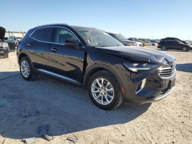 LRBAZLR45MD177299 - 2021 BUICK ENVISION PREFERRED შავი ფოტო 4