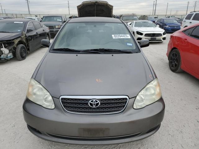 1NXBR32E56Z729889 - 2006 TOYOTA COROLLA CE GRAY photo 5