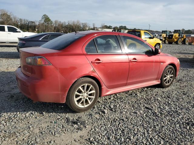 JA32U2FU7FU014562 - 2015 MITSUBISHI LANCER ES RED photo 3