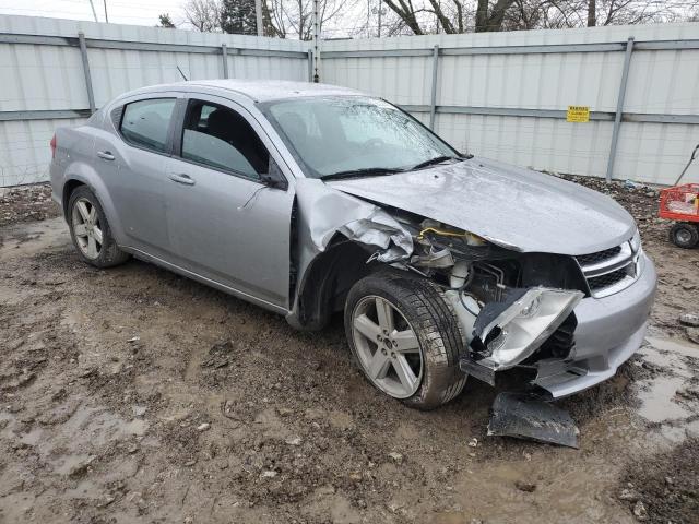 1C3CDZAB2DN536404 - 2013 DODGE AVENGER SE SILVER photo 4