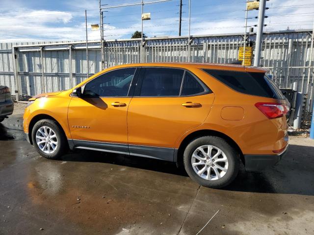 2GNAXREVXJ6115004 - 2018 CHEVROLET EQUINOX LS ORANGE photo 2