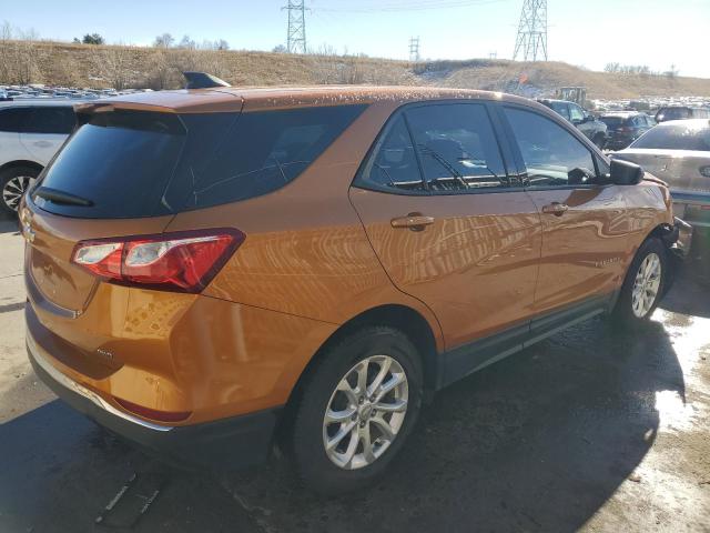 2GNAXREVXJ6115004 - 2018 CHEVROLET EQUINOX LS ORANGE photo 3