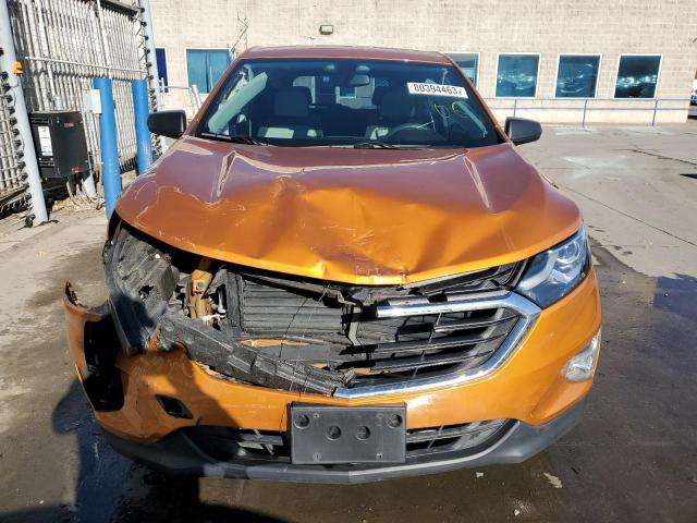 2GNAXREVXJ6115004 - 2018 CHEVROLET EQUINOX LS ORANGE photo 5