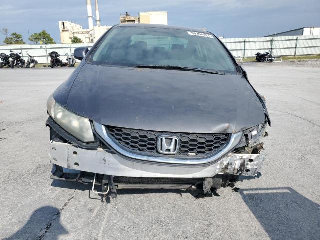 2HGFB2F55DH515601 - 2013 HONDA CIVIC LX GRAY photo 5