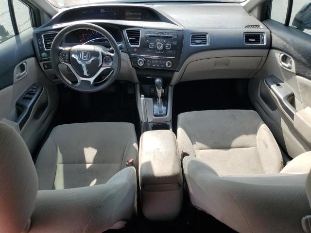 2HGFB2F55DH515601 - 2013 HONDA CIVIC LX GRAY photo 8