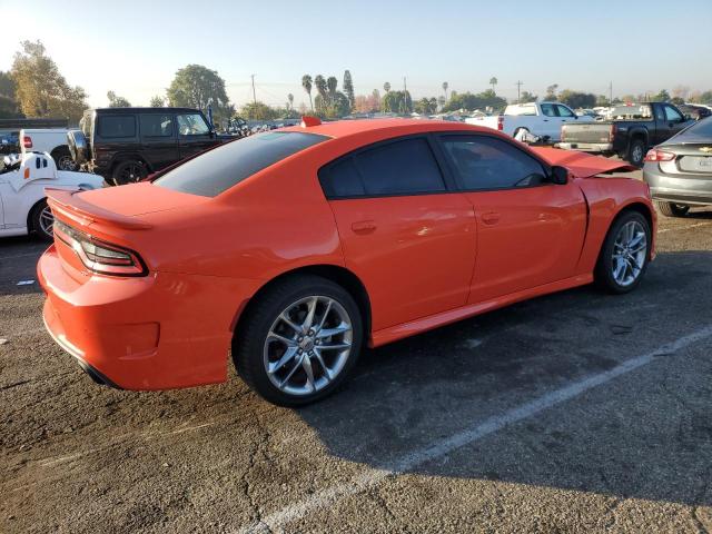 2C3CDXMG2NH214237 - 2022 DODGE CHARGER GT ORANGE photo 3