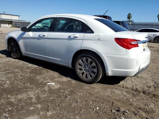 1C3CCBAB2EN167927 - 2014 CHRYSLER 200 LX WHITE photo 2